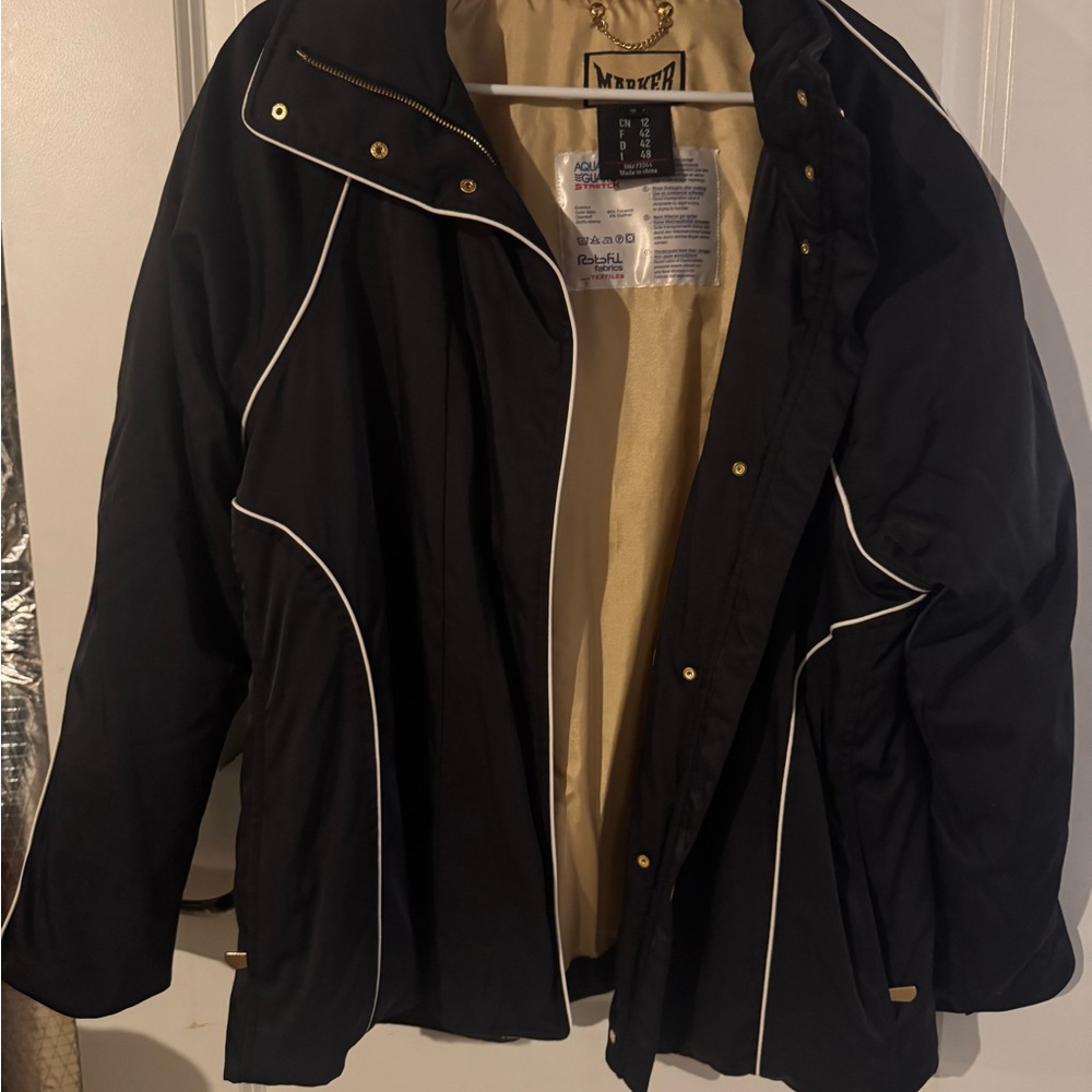 Black Marker Ski Jacket